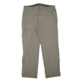 THE NORTH FACE Mens Polyester Blend Beige Regular Fit Straight Leg Trousers W36