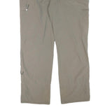 THE NORTH FACE Mens Polyester Blend Beige Regular Fit Straight Leg Trousers W36