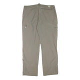 THE NORTH FACE Mens Polyester Blend Beige Regular Fit Straight Leg Trousers W36