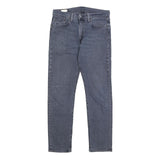 LEVI'S 502 Mens Jeans Blue Slim Straight Denim Medium W32 L29 Zip Cotton Blend
