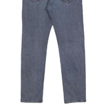 LEVI'S 502 Mens Jeans Blue Slim Straight Denim Medium W32 L29 Zip Cotton Blend