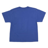 NFL Mens Blue Indianapolis Colts Graphic T-Shirt L Crew Neck Short Sleeve