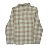 Tommy Hilfiger Checked Shirt - Large Cream Cotton