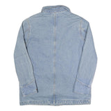 BDG Womens Blue Denim Button Cotton Jacket L Casual Classic Lightweight