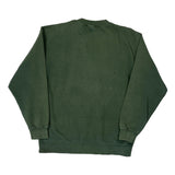 Nike Spellout Sweatshirt - Large Green Cotton