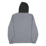 PUMA Mens Black & Grey Hooded Zip Jacket M Polyester Sportswear Casual Outerwear