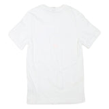 NIKE Mens White Paris Graphic T-Shirt S Short Sleeve Crew Neck Just Do It