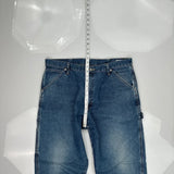 Wrangler Carpenter Jeans - 36W 32L Blue Cotton
