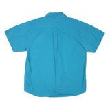 CORDOVA Mens Blue Shirt XL Cotton Blend Casual Button Up Pocket