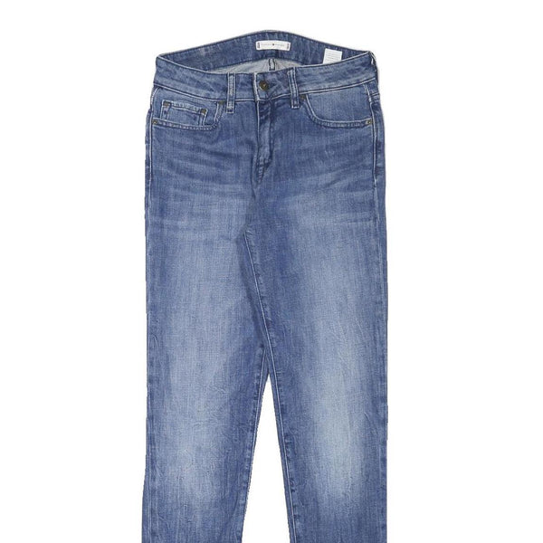 TOMMY HILFIGER Womens Jeans Blue Slim Skinny Denim Medium W25 L29 Relaxed Fit