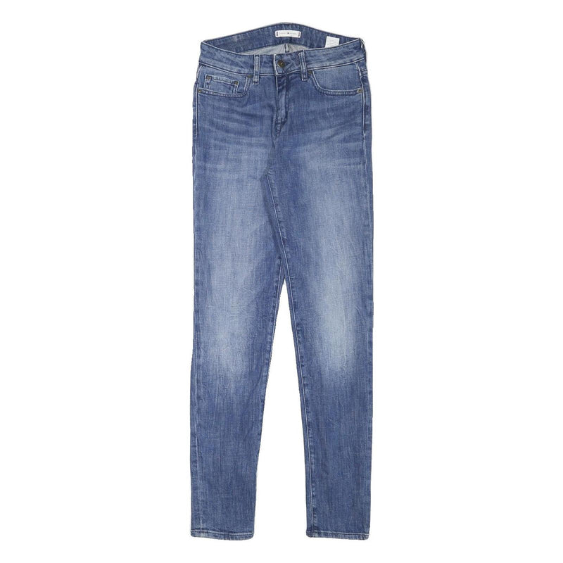 TOMMY HILFIGER Womens Jeans Blue Slim Skinny Denim Medium W25 L29 Relaxed Fit