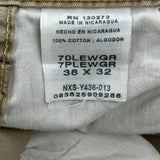 Wrangler Cargo Pants - 38W 31L Khaki Cotton