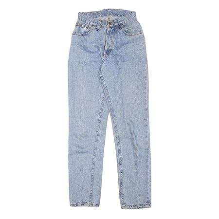 LEE Womens Slim Blue Denim Slim Fit Skinny Jeans W23 L29 Classic Cotton