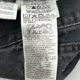 505 Levis Jeans - 33W 31L Black Cotton