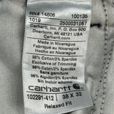 Carhartt Carpenter Pants - 36W 32L Blue Cotton Blend