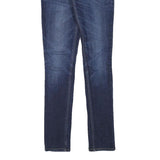 LEVI'S Womens Jeans Blue Slim Skinny Denim Medium W26 L30 Stylish Stretch