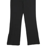 COLMAR Womens Wool Blend Black Regular Fit Straight Trousers W26 L28