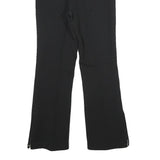 COLMAR Womens Wool Blend Black Regular Fit Straight Trousers W26 L28