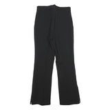 COLMAR Womens Wool Blend Black Regular Fit Straight Trousers W26 L28