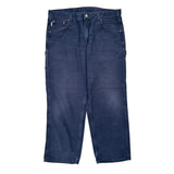 Carhartt Carpenter Pants - 36W 29L Blue Cotton