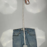 505 Levis Jeans - 35W 31L Light Wash Denim