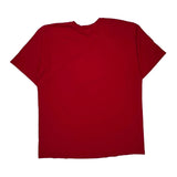 Disney Cartoon T-Shirt - XL Red Cotton