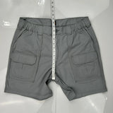 Lee Cargo Shorts - 34W 8L Gray Cotton