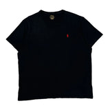 Polo By Ralph Lauren T-Shirt - 2XL Black Cotton