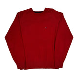 Tommy Hilfiger Sweater - Large Red Cotton