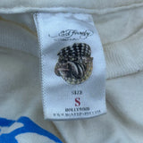 Ed Hardy Graphic T-Shirt - Small Multicoloured Cotton