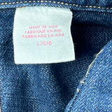 Jackson Worker Levis Denim Shirt - Large Blue Cotton