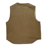 Made In USA Carhartt Vest - Large Brown Cotton