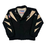Raiders N.F.L. Pro Line Football Bomber Jacket - Medium Black Nylon