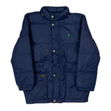 Age 7 Polo By Ralph Lauren Puffer - Small Blue Polyester