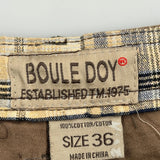 Boule Doy Cargo Shorts - 36W 12L Brown Cotton