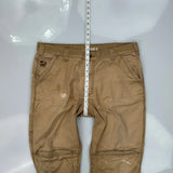 Carhartt Carpenter Trousers - 38W 32L Brown Cotton Blend