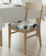 Anyseat Multi Color Diamond Print Chair Cover – Stretch Washable Removable Seat Cover for Dining & Kitchen