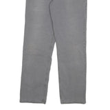 CARHARTT Mens Relaxed Grey Jeans Denim W31 L31 Workwear Durable Zip Fly