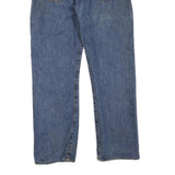LEVI'S 501 Mens Regular Blue Denim Button Regular Fit Jeans W34 L30 Classic