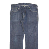 LEVI'S 514 Classic Mens Jeans Blue Classic Straight Denim Medium W36 L32 Durable