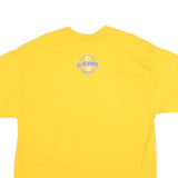 GILDAN Mens Yellow Western University Basketball T-Shirt XL Short Sleeve Crew