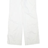 LAUREN RALPH LAUREN Womens Cotton Blend White Regular Straight Trousers W29 L30