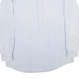 AUTHENTIC GFC Mens Light Blue Cotton Shirt 2XL Button Down Casual Lightweight