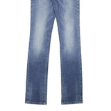 G-STAR Womens Slim Blue Denim Light W26 L33 Jeans Zip Classic