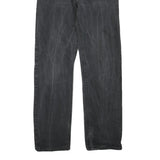 CARHARTT Womens Regular Black Denim Cotton Blend Zip Jeans W32 L30 Classic Style