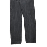CARHARTT Womens Regular Black Denim Cotton Blend Zip Jeans W32 L30 Classic Style