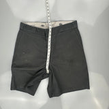 Dickies Shorts - 32W 7L Grey Cotton Blend