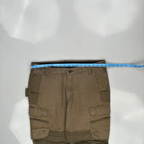 Carhartt Double Knee Cargo Trousers - 38W 30L Brown Cotton