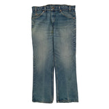Made In USA Levis Orange Tab Jeans - 35W 29L Blue Cotton