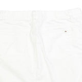 TOMMY HILFIGER Womens White Cotton Blend Mini Skirt M Casual Summer Wear